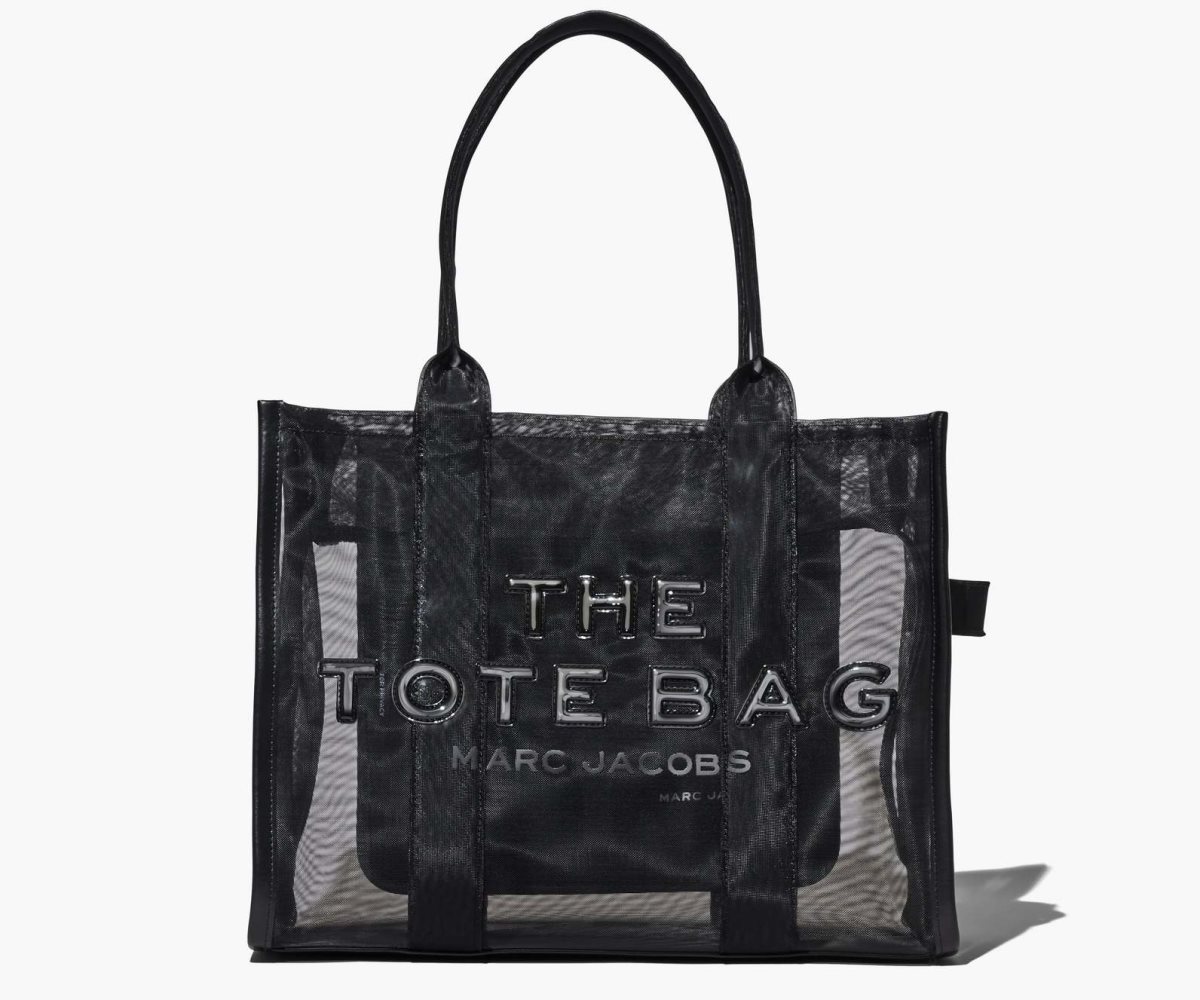 Marc Jacobs Mesh Large Tote Blackout | IVW-642578