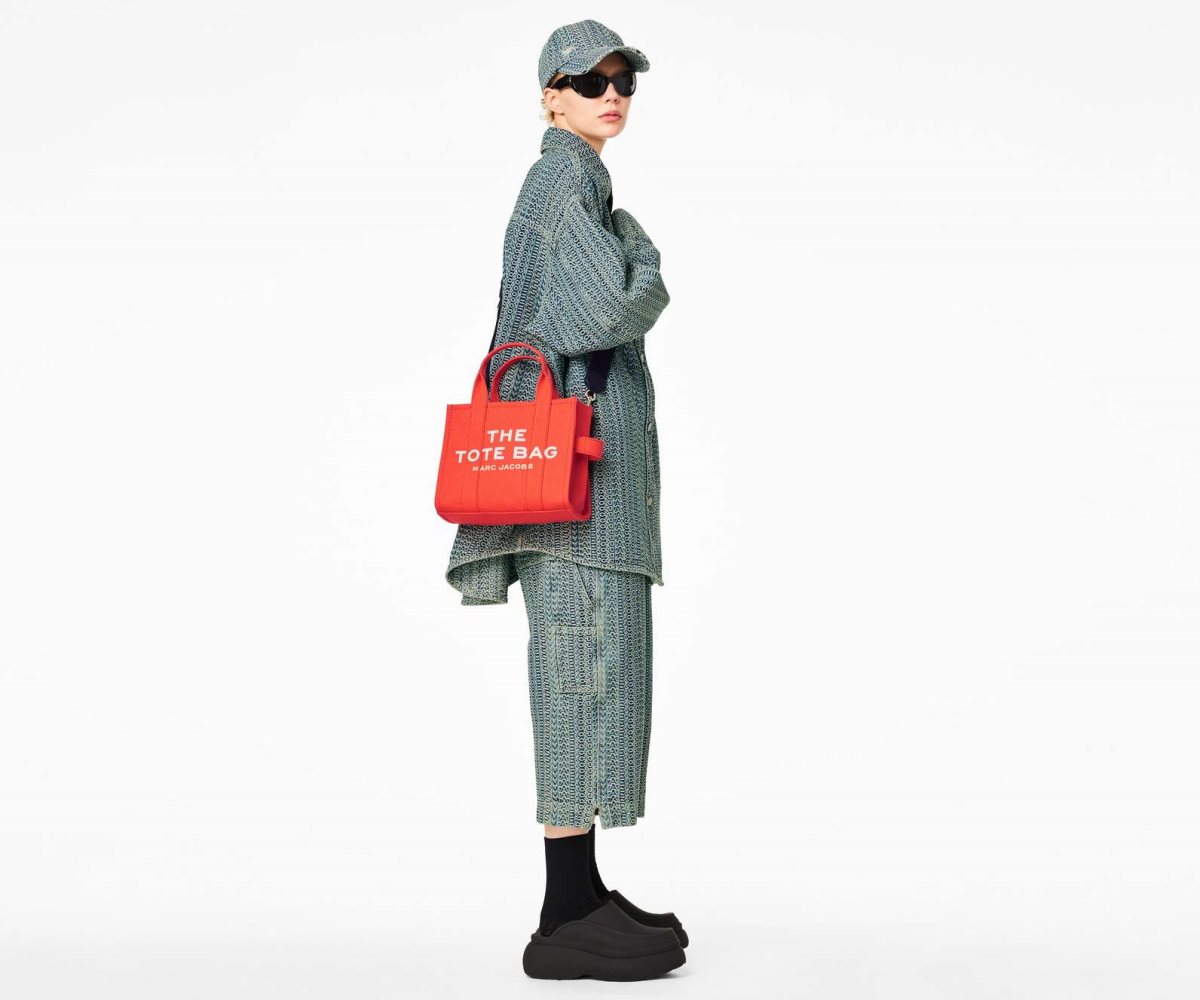 Marc Jacobs Mini Tote Bag Electric Orange | YZX-982065
