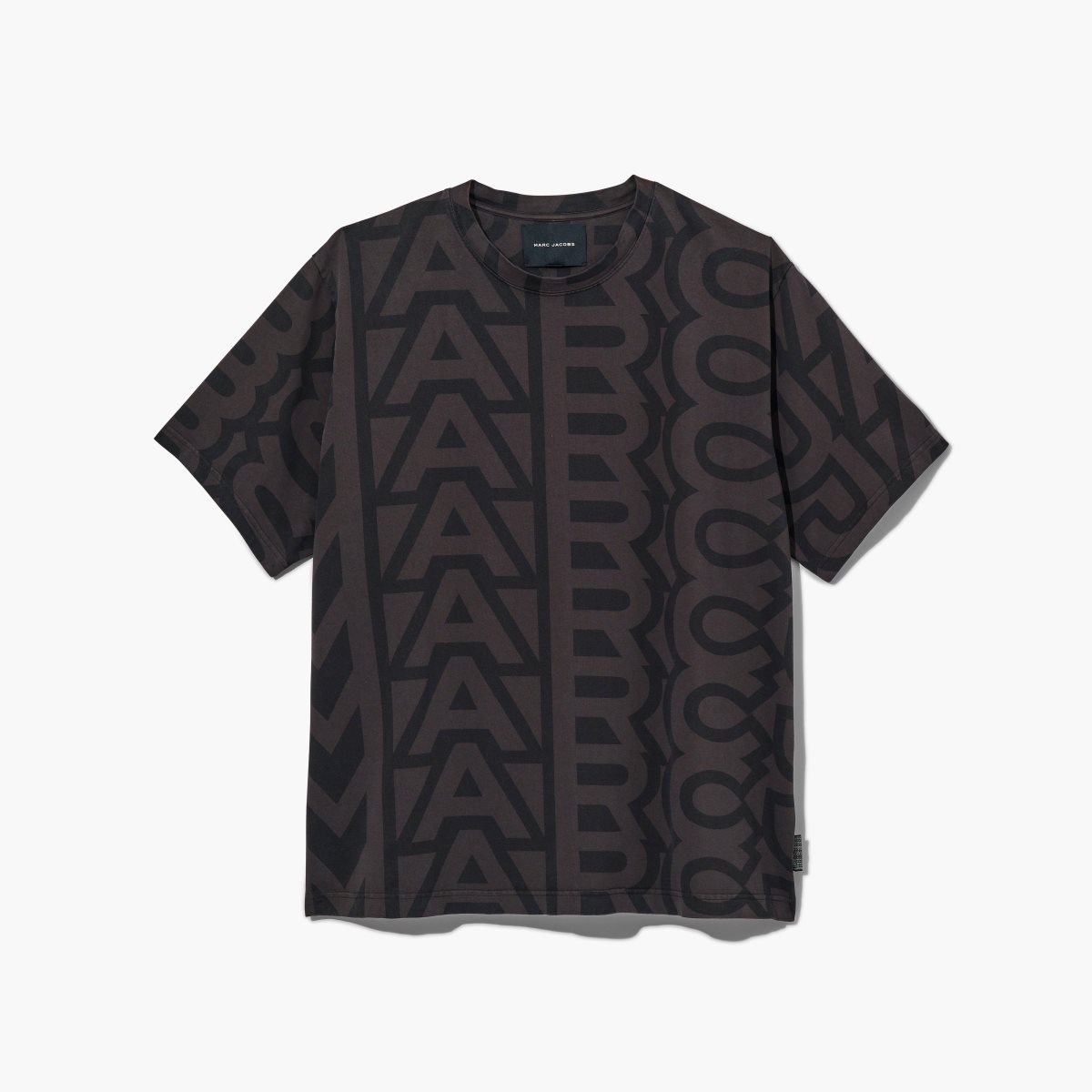 Marc Jacobs Monogram Big T-Shirt Black/Charcoal | UEY-602153