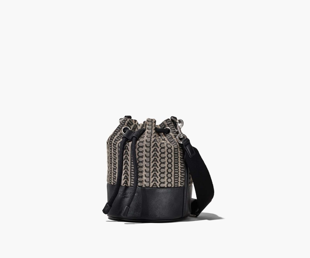 Marc Jacobs Monogram Bucket Bag Beige Multi | VZC-859120