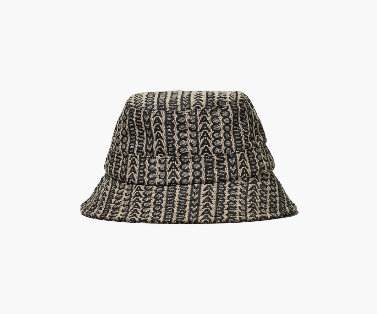 Marc Jacobs Monogram Bucket Hat Beige Multi | GLA-781456