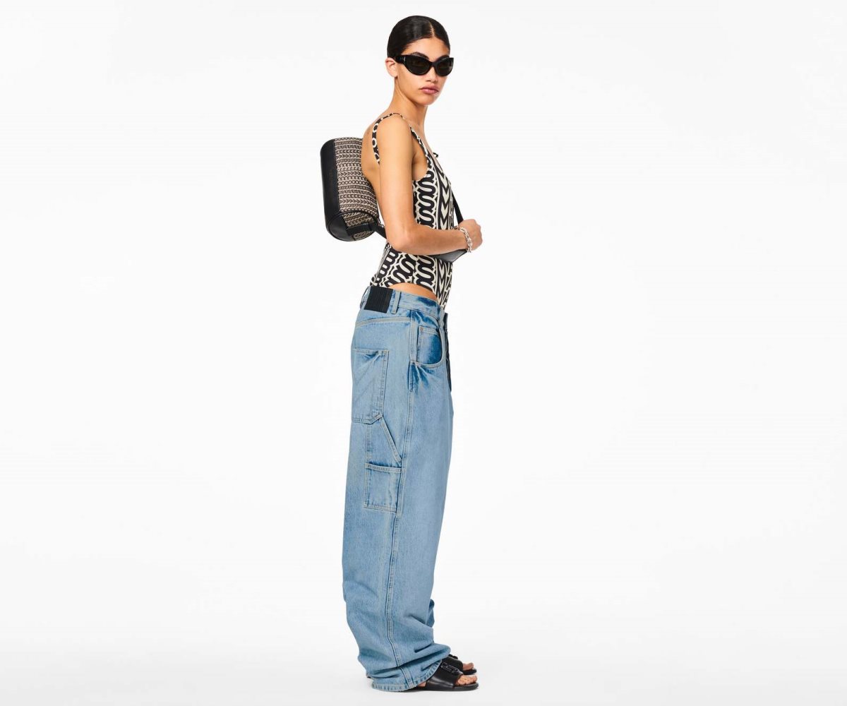 Marc Jacobs Monogram Duffle Bag Beige Multi | WUC-237018
