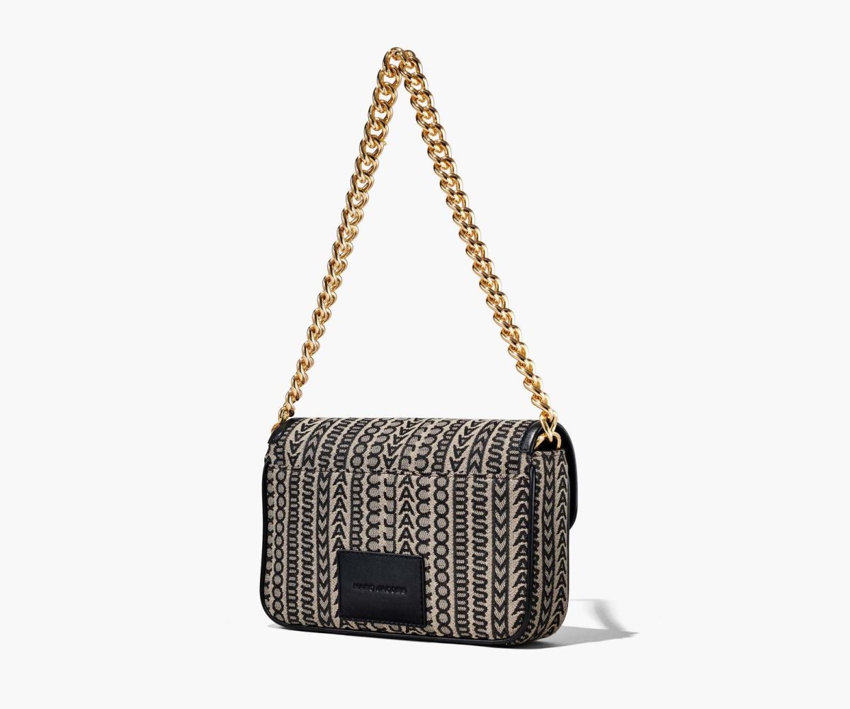 Marc Jacobs Monogram J Marc Shoulder Bag Beige Multi | HUX-291586