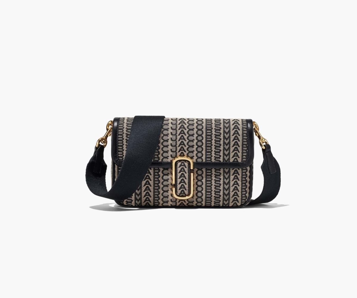 Marc Jacobs Monogram J Marc Shoulder Bag Beige Multi | HUX-291586