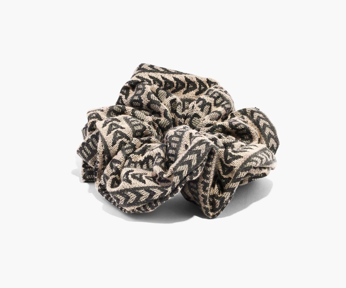 Marc Jacobs Monogram Jacquard Scrunchie Natural Jacquard | FEN-234751
