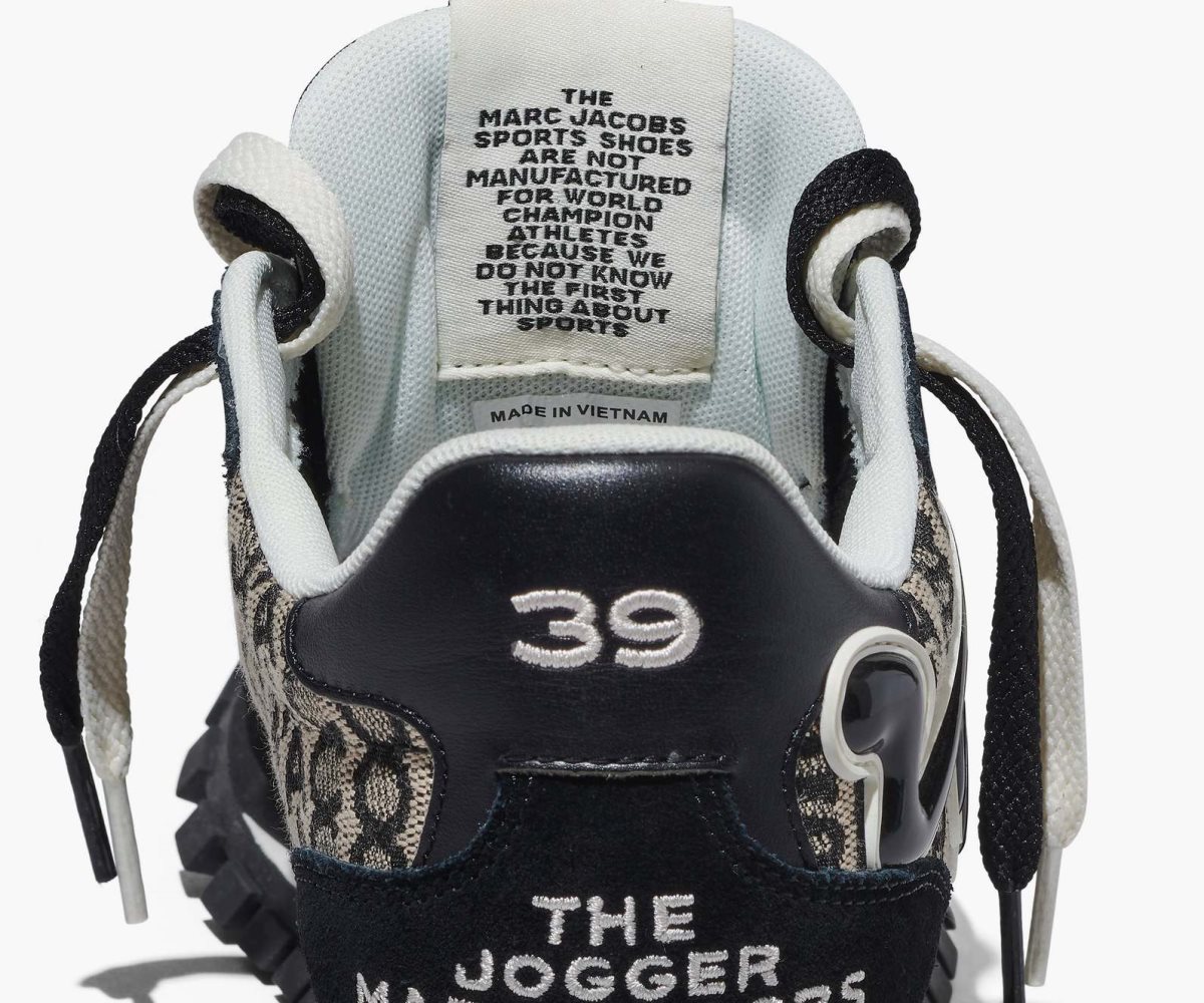 Marc Jacobs Monogram Jogger Black/White | JKU-081732
