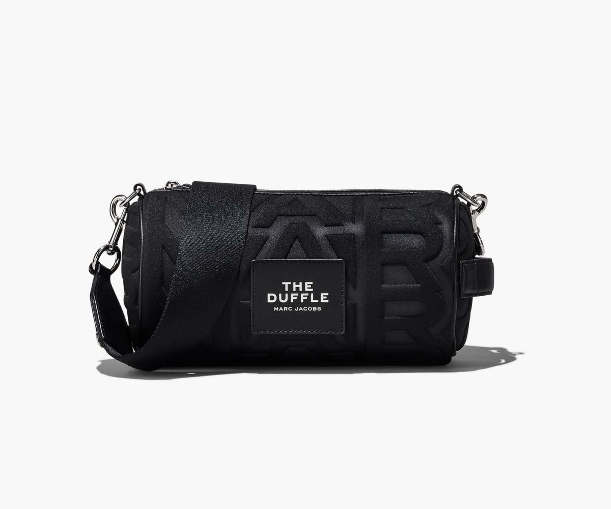 Marc Jacobs Monogram Neoprene Duffle Bag Black | VSZ-572639