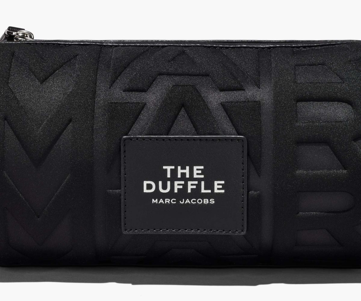 Marc Jacobs Monogram Neoprene Duffle Bag Black | VSZ-572639