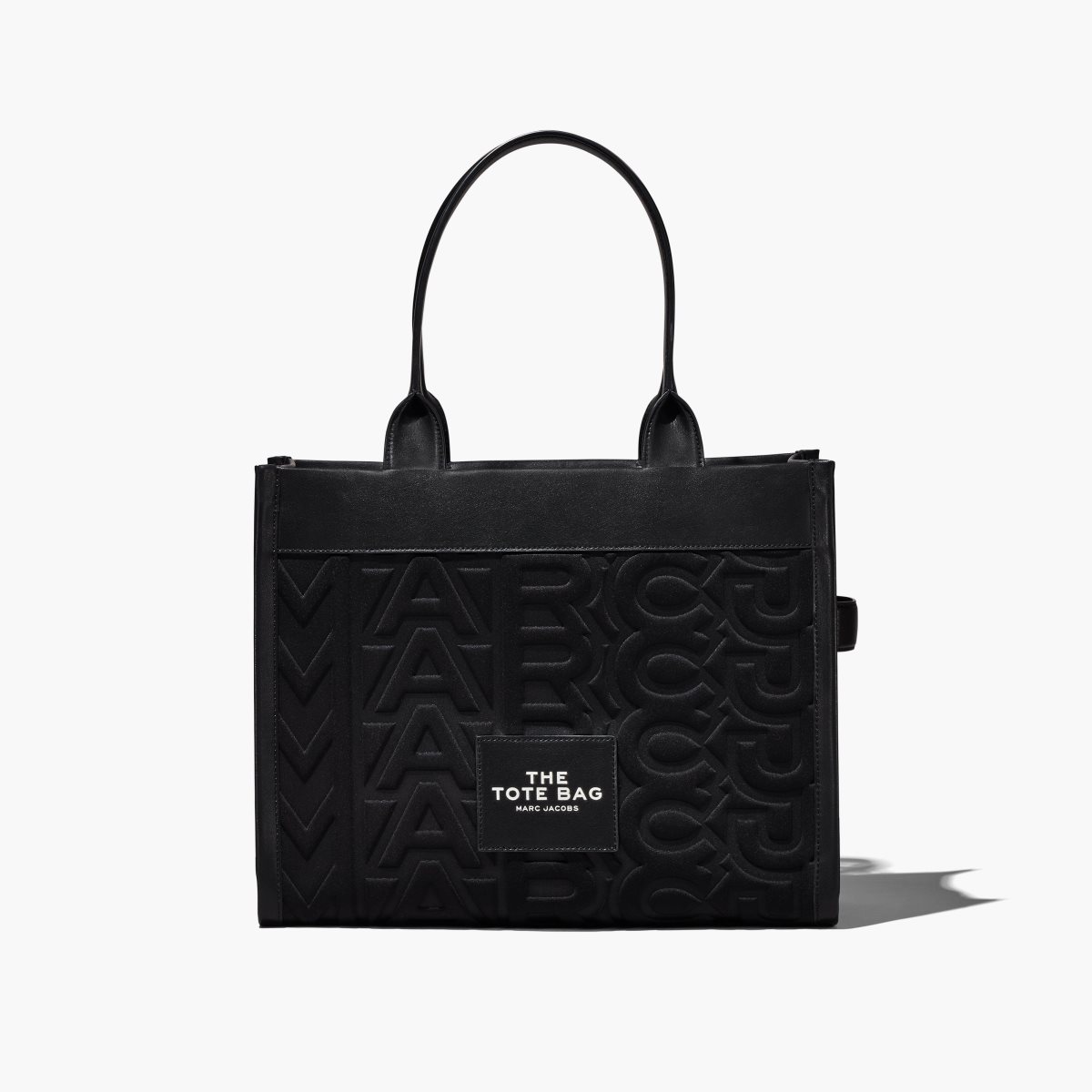 Marc Jacobs Monogram Neoprene Large Tote Bag Black | KEY-456392