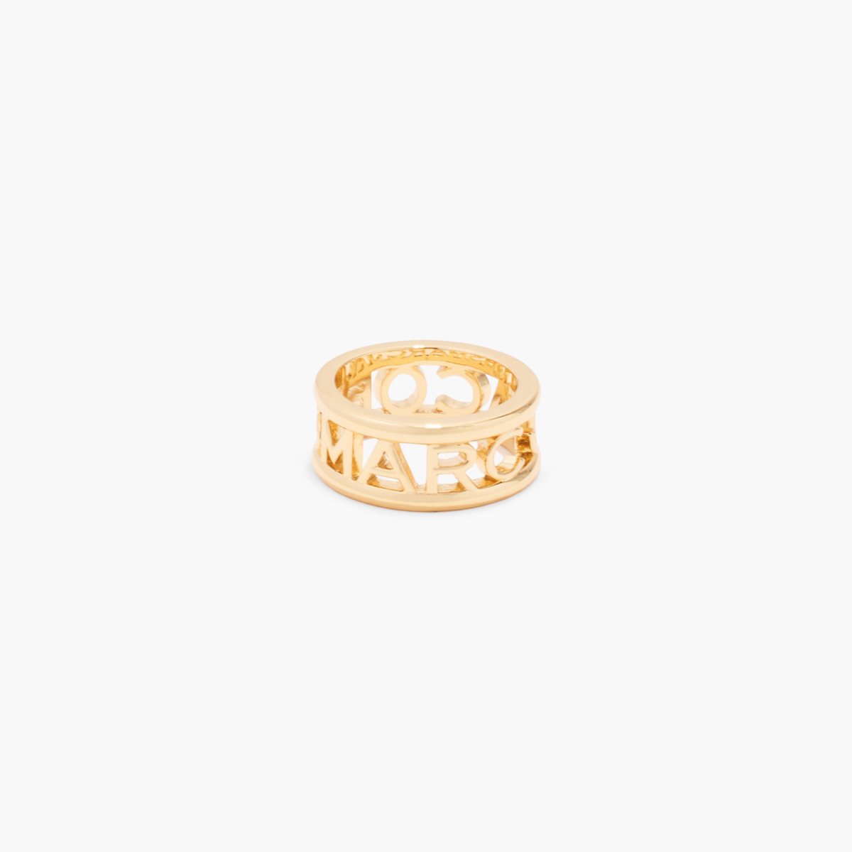 Marc Jacobs Monogram Ring Gold | PZX-268351