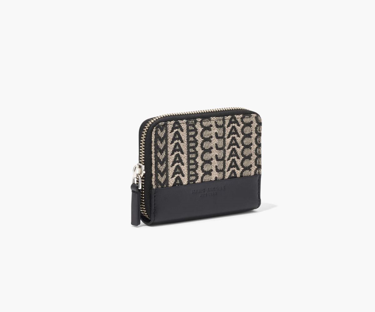 Marc Jacobs Monogram Zip Around Wallet Beige Multi | WGP-716823