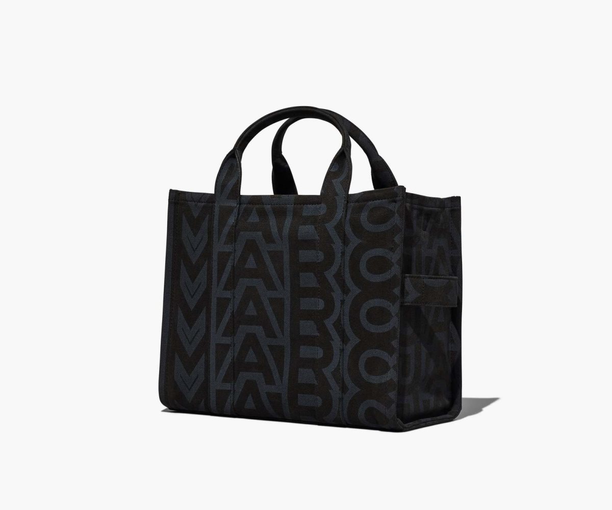 Marc Jacobs Outline Monogram Medium Tote Bag Black Multi | EMP-932418