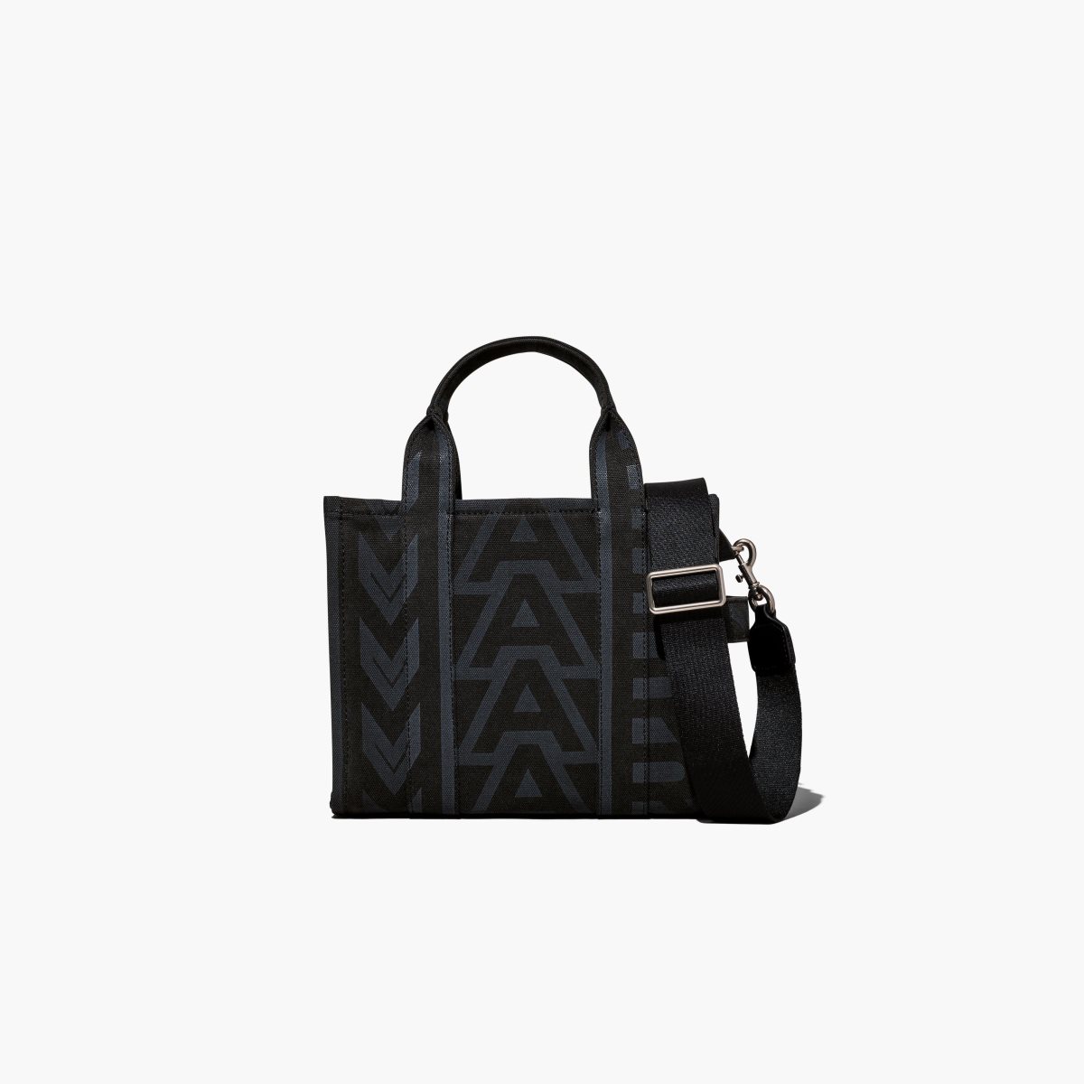 Marc Jacobs Outline Monogram Mini Tote Bag Black Multi | ILA-274815