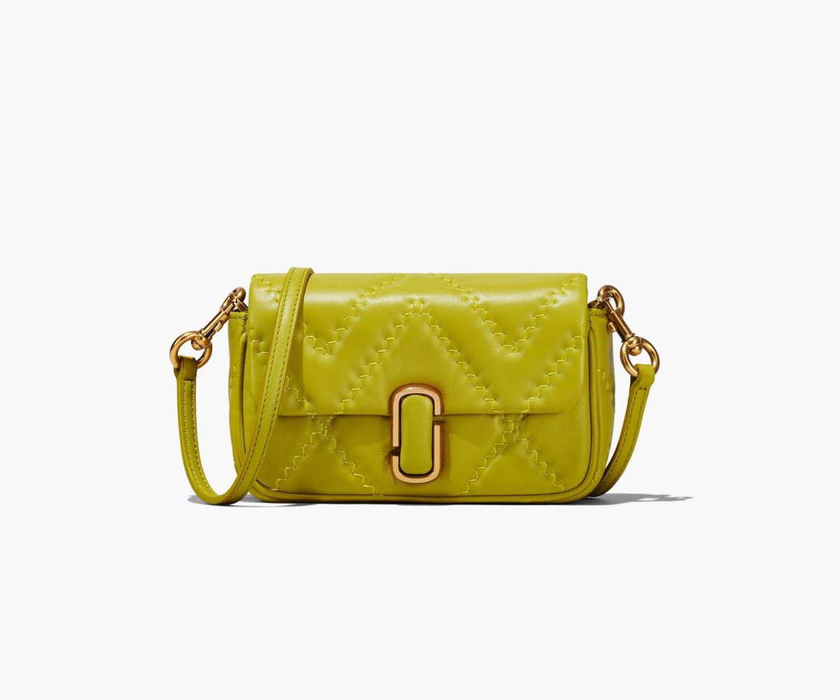Marc Jacobs Quilted Leather J Marc Mini Bag Citronelle | EPF-683512