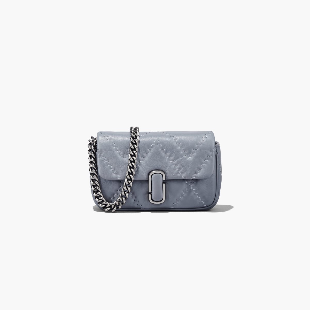 Marc Jacobs Quilted Leather J Marc Mini Bag Wolf Grey | OQF-152637