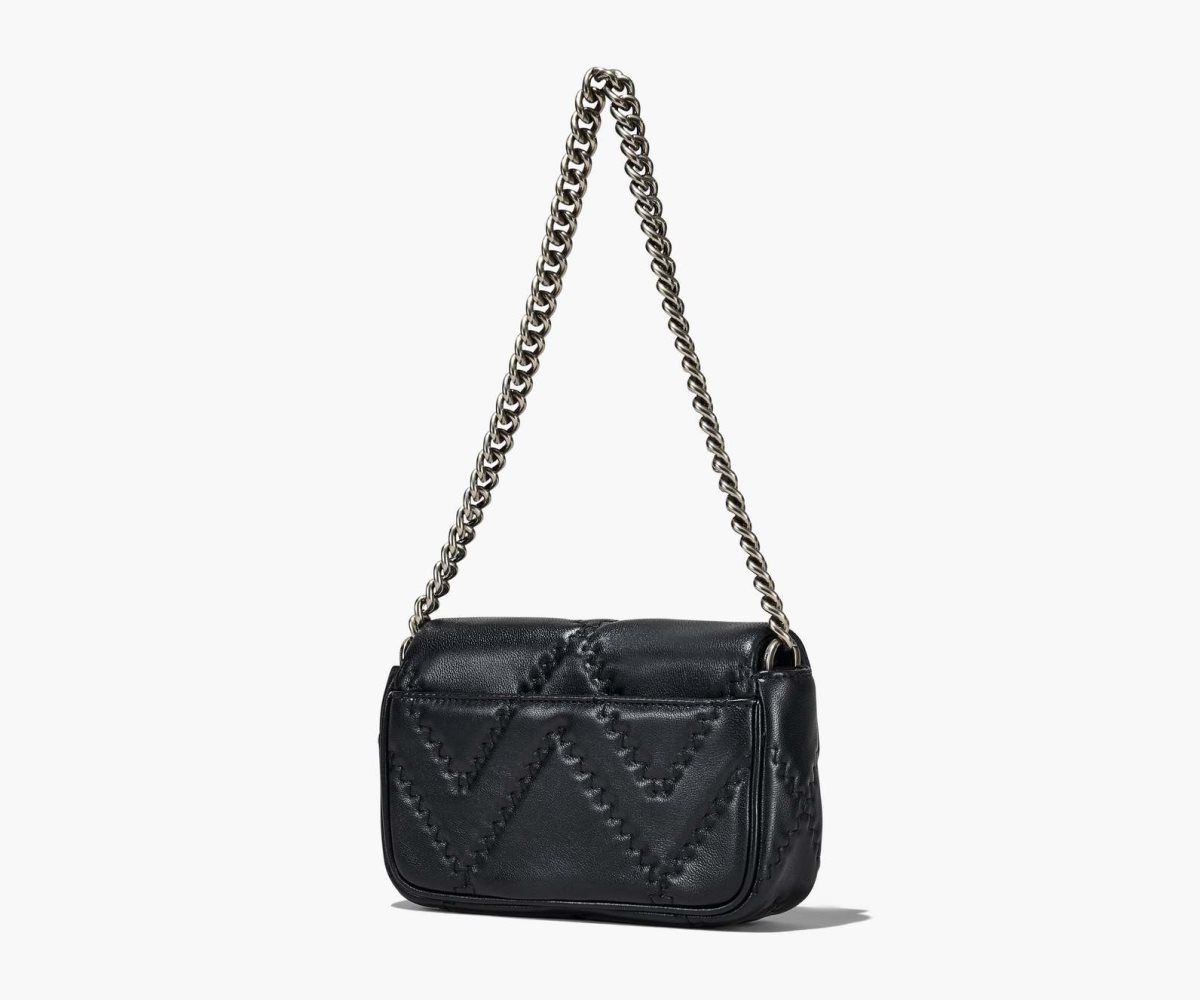 Marc Jacobs Quilted Leather J Marc Mini Bag Black | ORC-207561