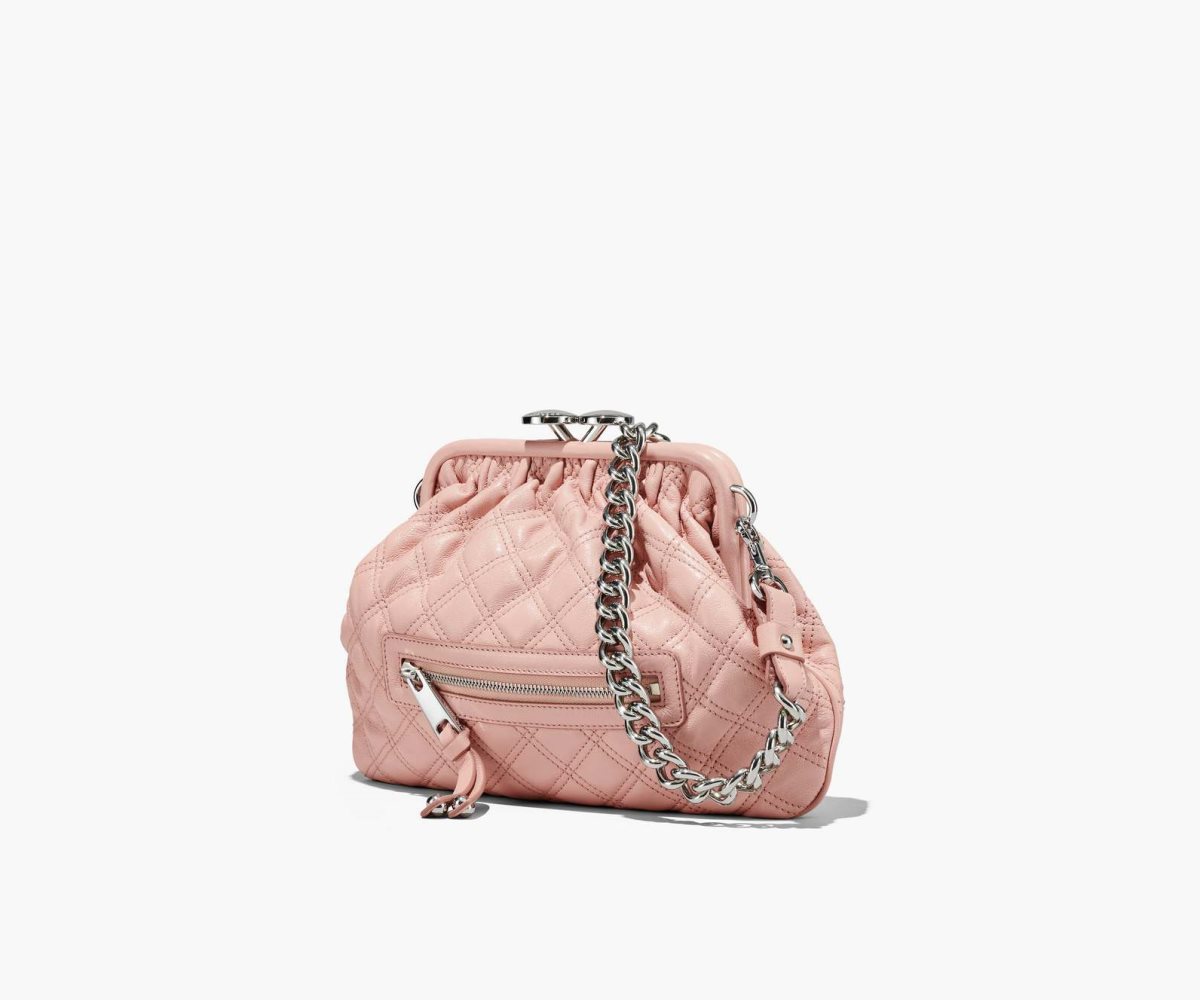 Marc Jacobs Re-Edition Quilted Leather Little Stam Bag Rose | PJV-649182