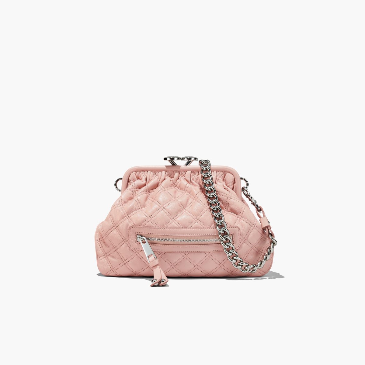 Marc Jacobs Re-Edition Quilted Leather Little Stam Bag Rose | PJV-649182