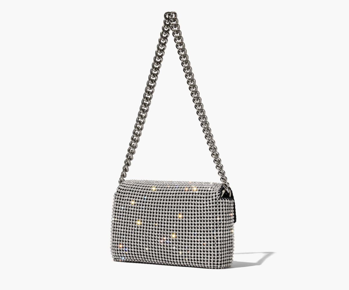 Marc Jacobs Rhinestone J Marc Mini Shoulder Bag Crystals | BAL-625071