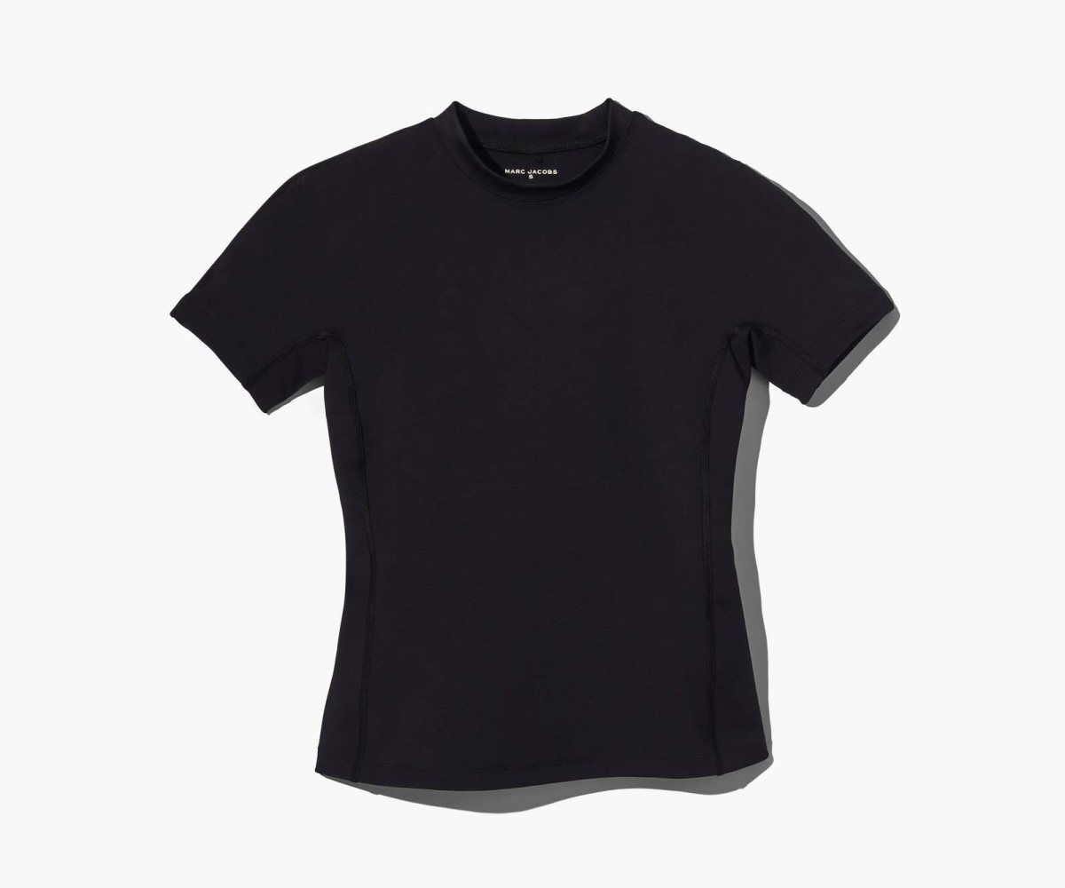 Marc Jacobs Scuba T-Shirt Black | RJB-084763