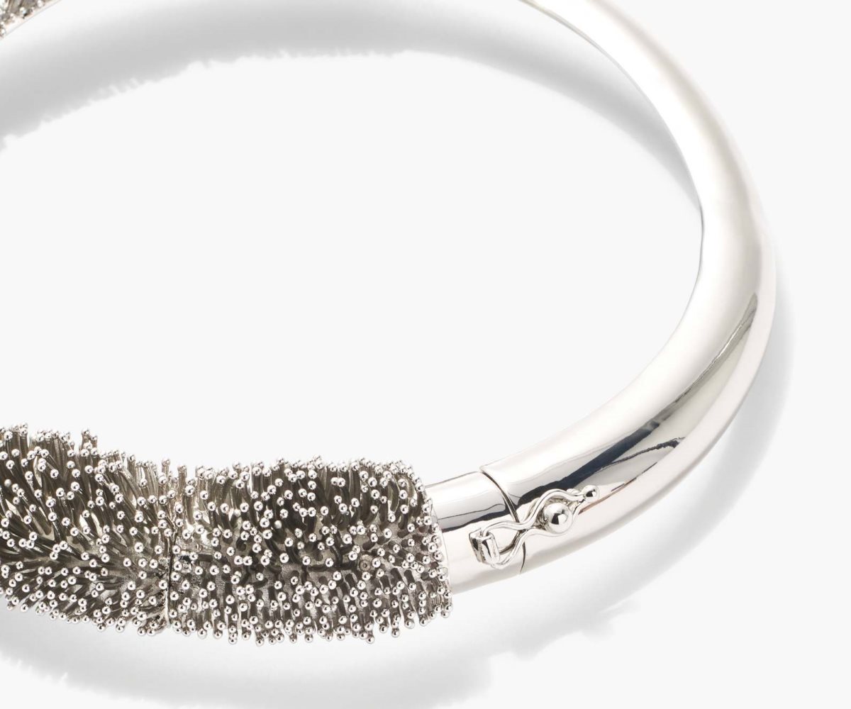 Marc Jacobs Seaburst Necklace Silver | VDM-237415