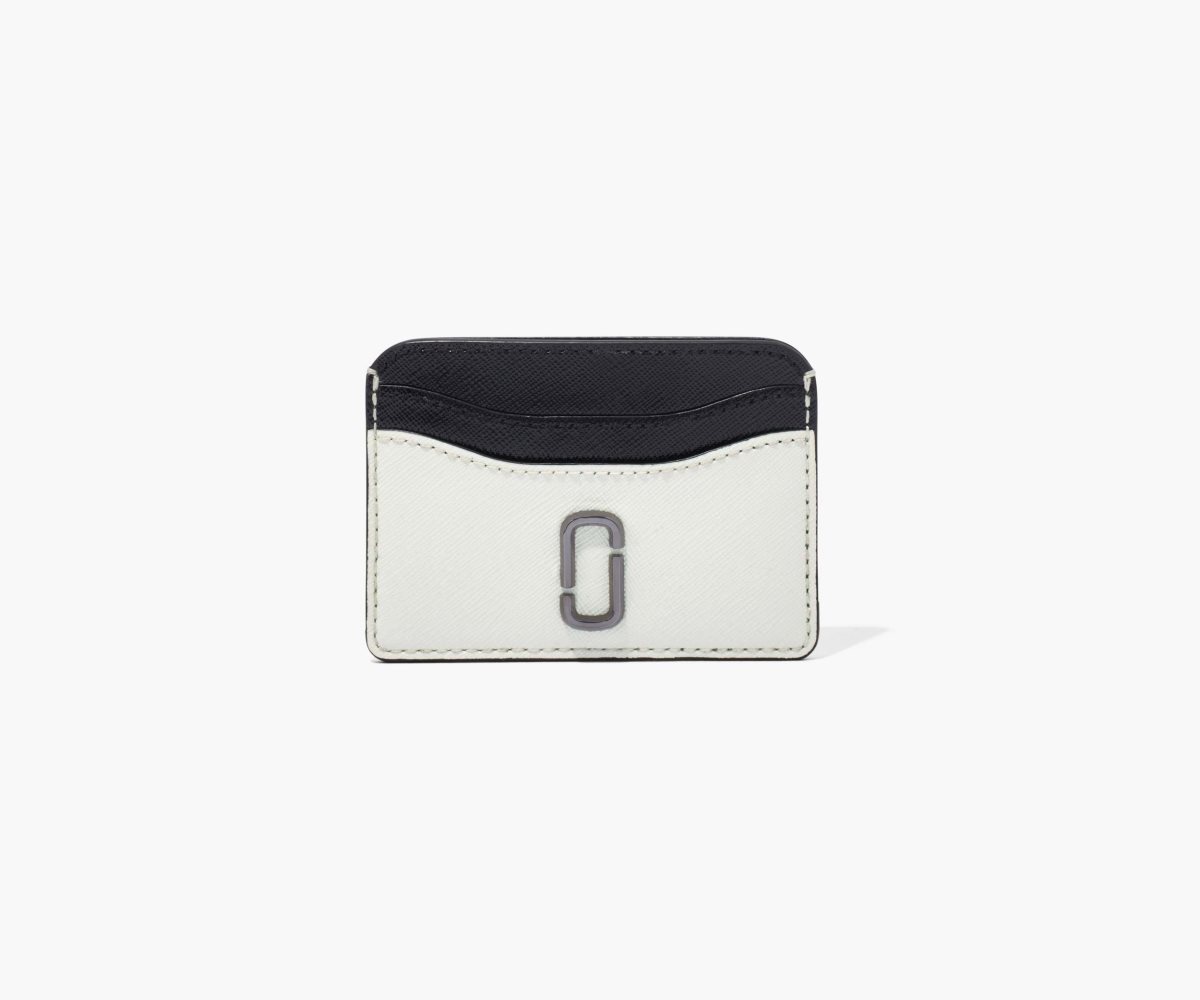 Marc Jacobs Snapshot Card Case Black/White | TXG-189026