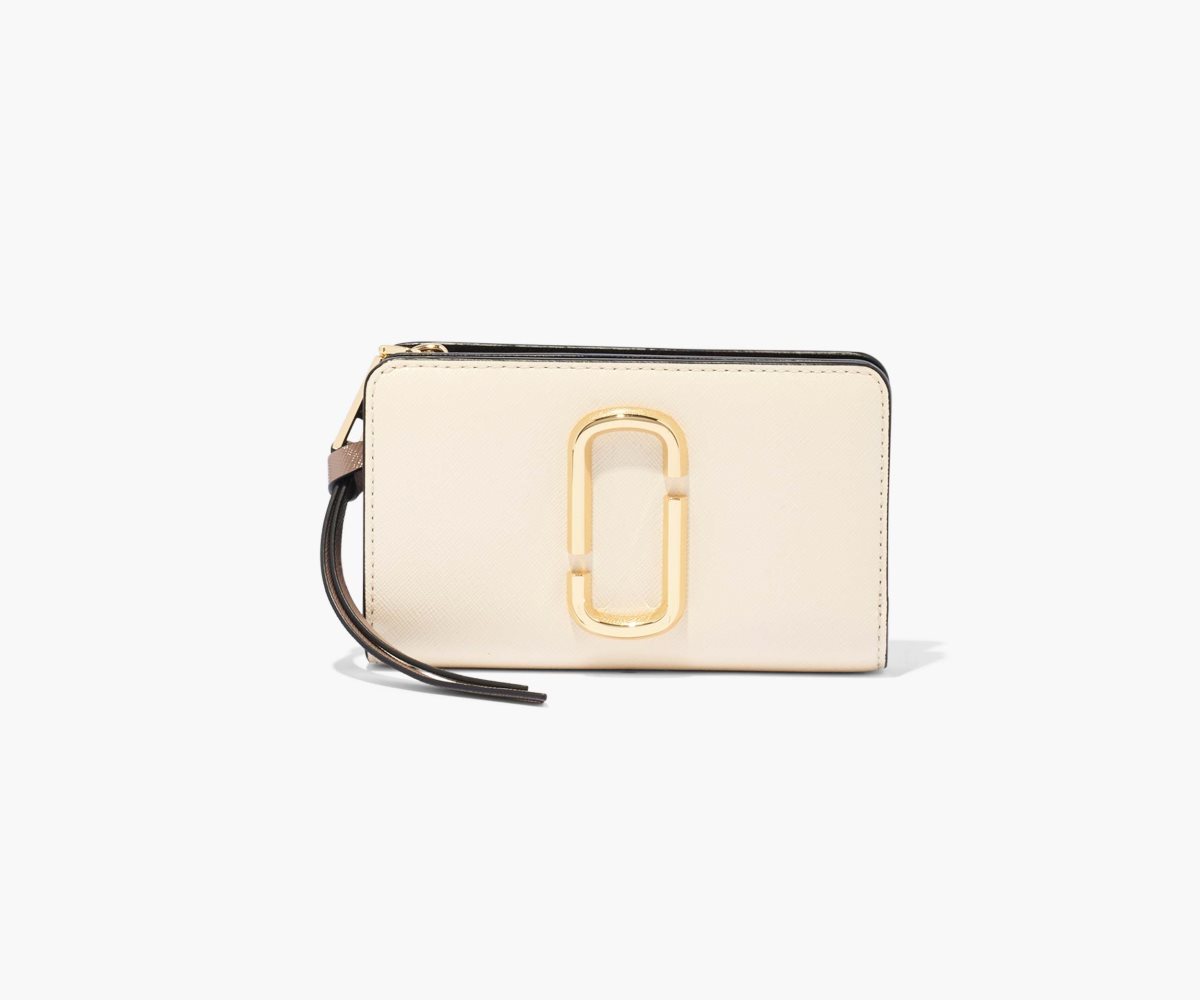 Marc Jacobs Snapshot Compact Wallet New Cloud White Multi | RXM-680325