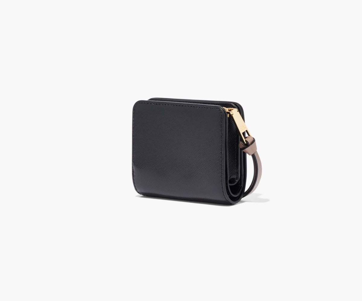 Marc Jacobs Snapshot Mini Compact Wallet New Cloud White Multi | ECN-745193