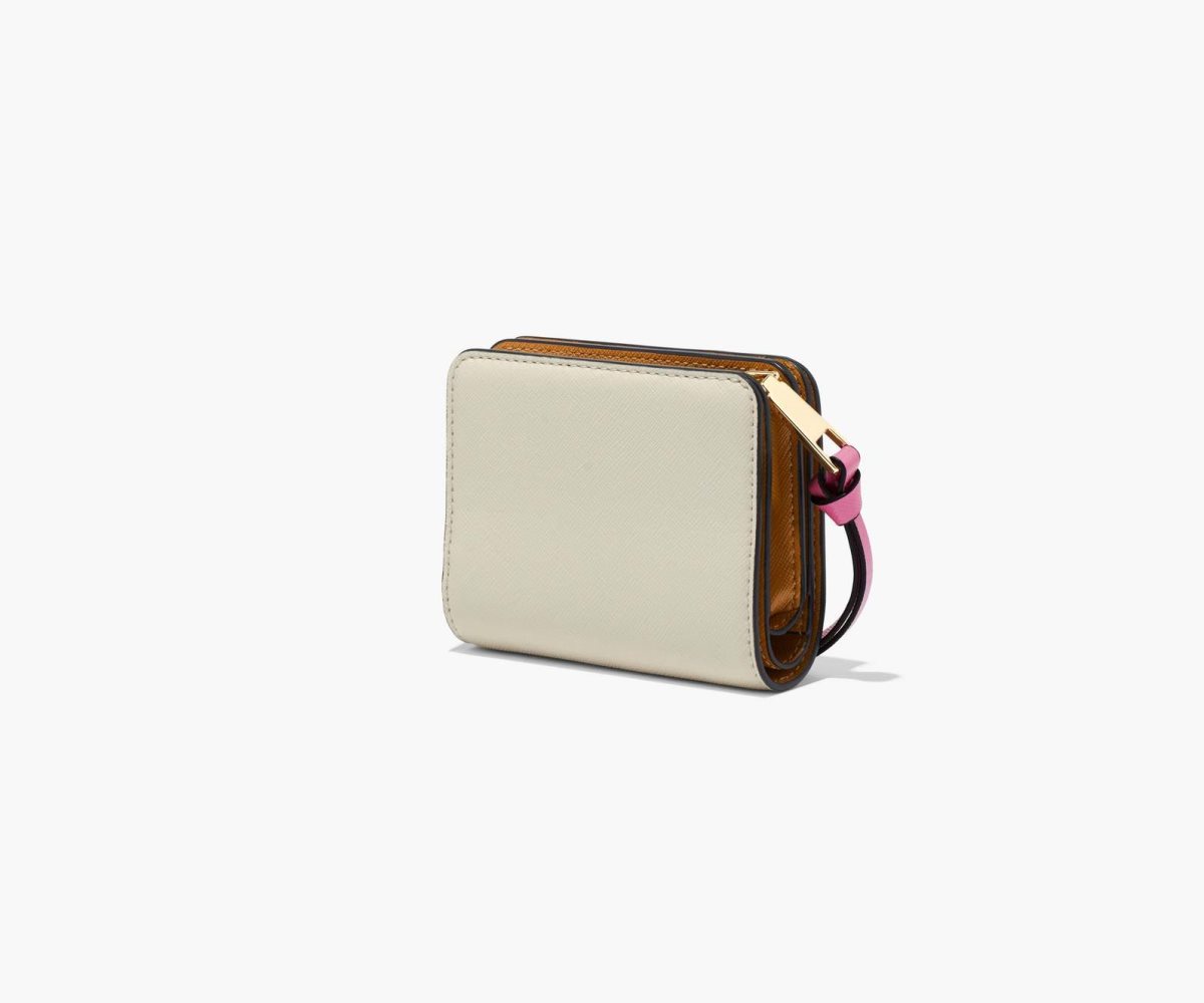 Marc Jacobs Snapshot Mini Compact Wallet Rose Multi | HSM-473509