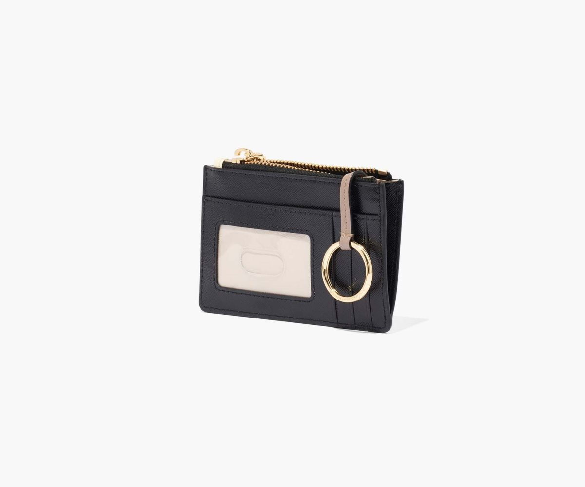 Marc Jacobs Snapshot Top Zip Multi Wallet New Cloud White Multi | IKE-608271