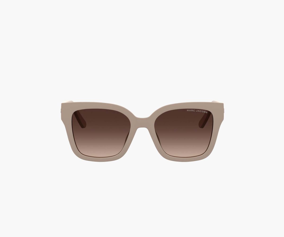 Marc Jacobs Square Sunglasses Beige | AIV-536091