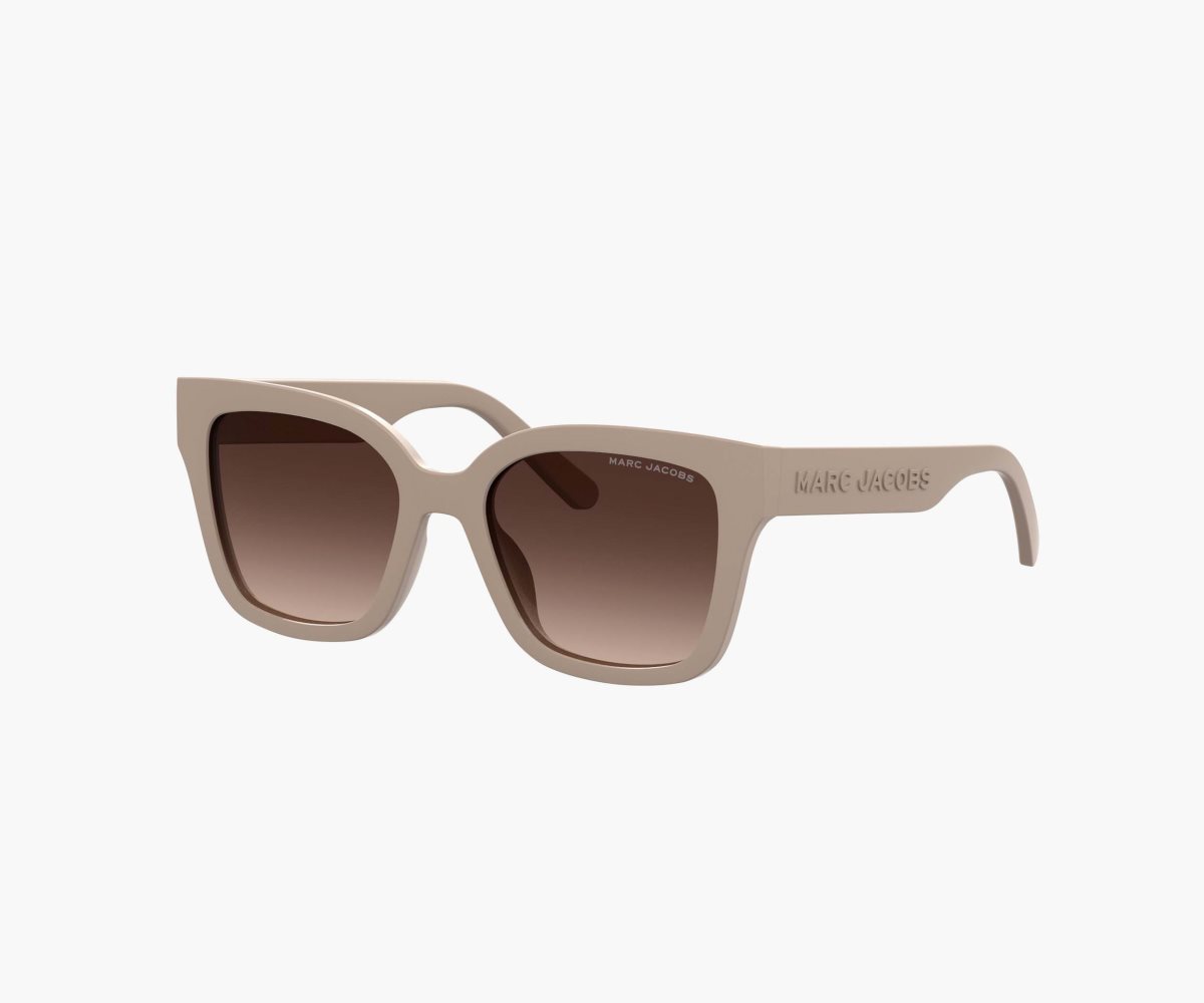 Marc Jacobs Square Sunglasses Beige | AIV-536091