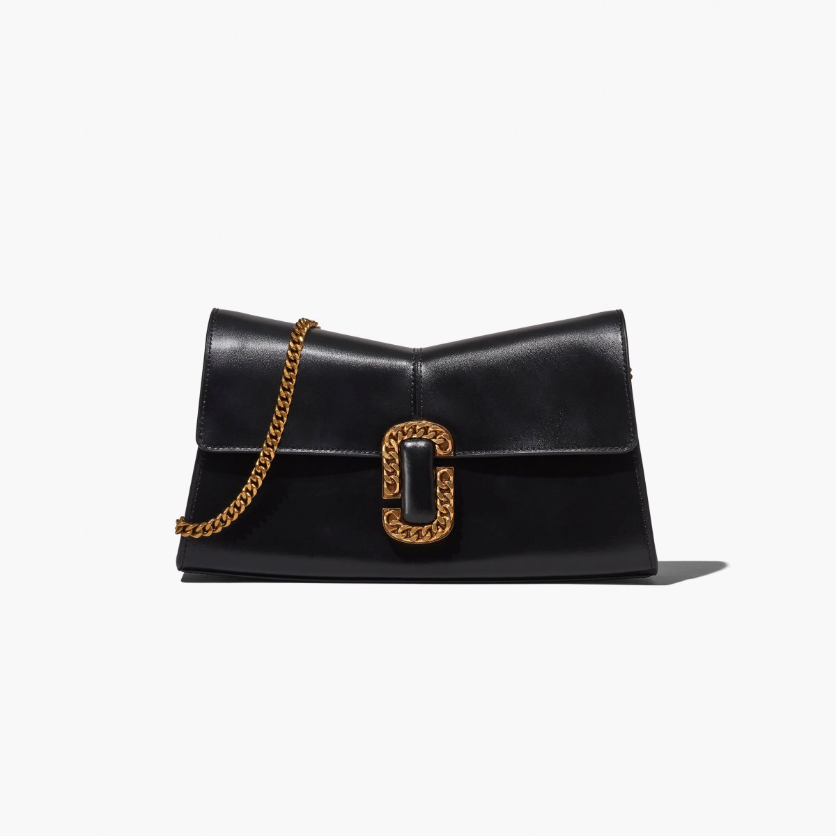 Marc Jacobs St. Marc Convertible Clutch Black | FNG-063251