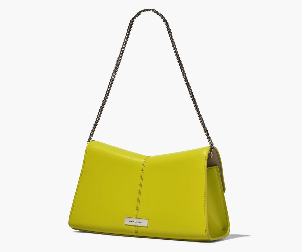 Marc Jacobs St. Marc Convertible Clutch Acid Lime | STV-794281