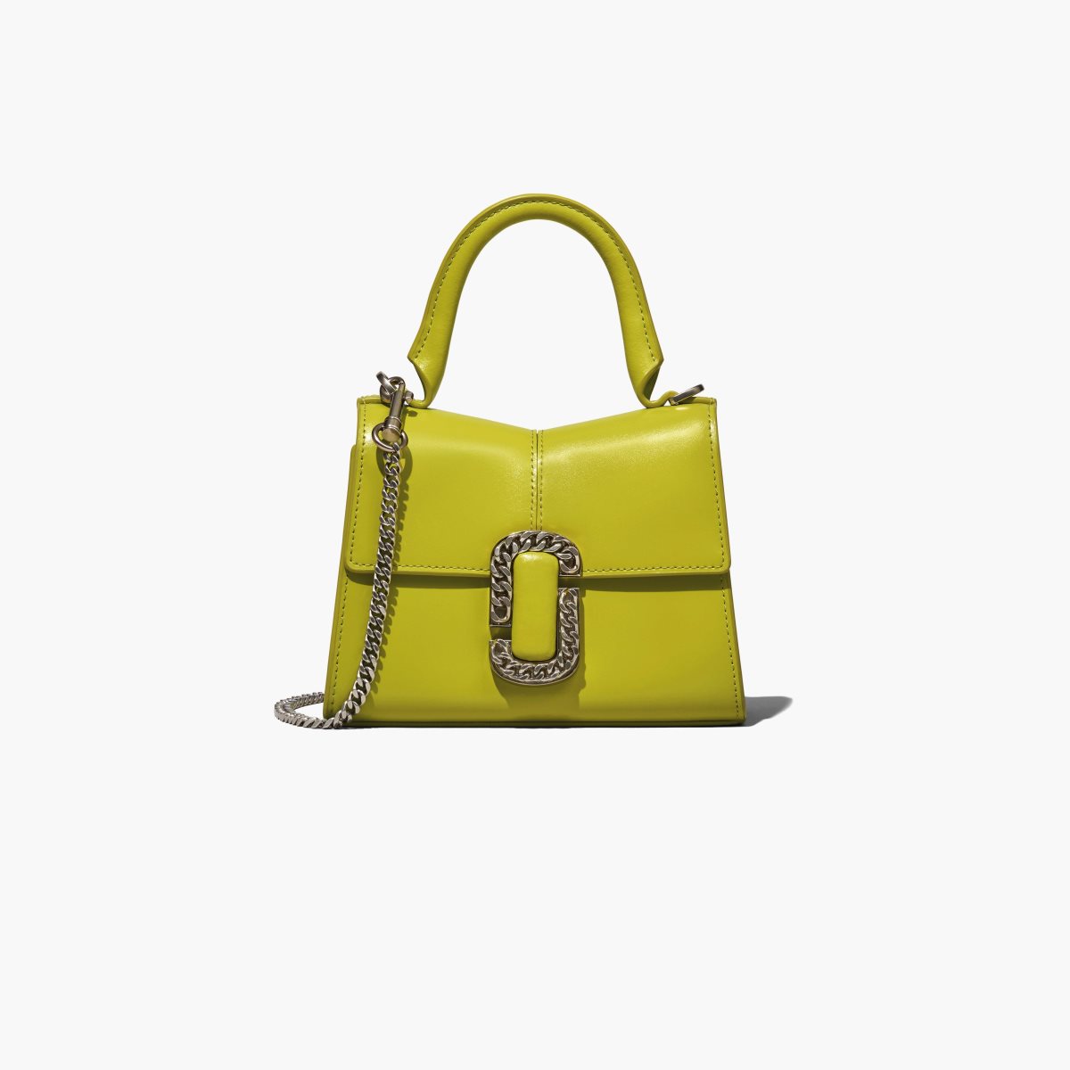 Marc Jacobs St. Marc Mini Top Handle Acid Lime | KOT-059346