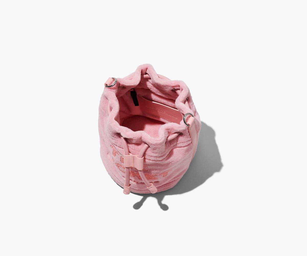 Marc Jacobs Terry Bucket Bag Light Pink | MAO-709815