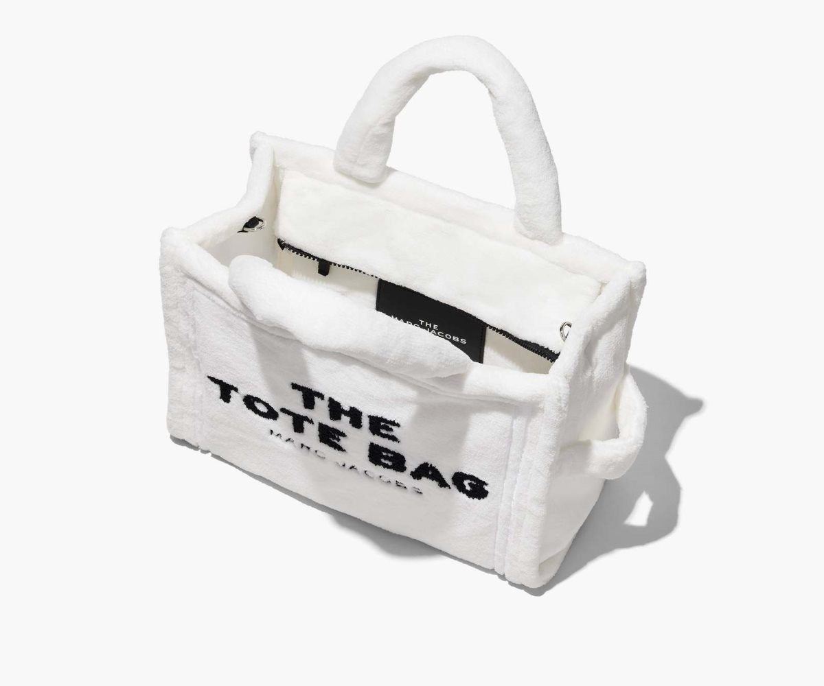 Marc Jacobs Terry Medium Tote Bag White | NFZ-739816