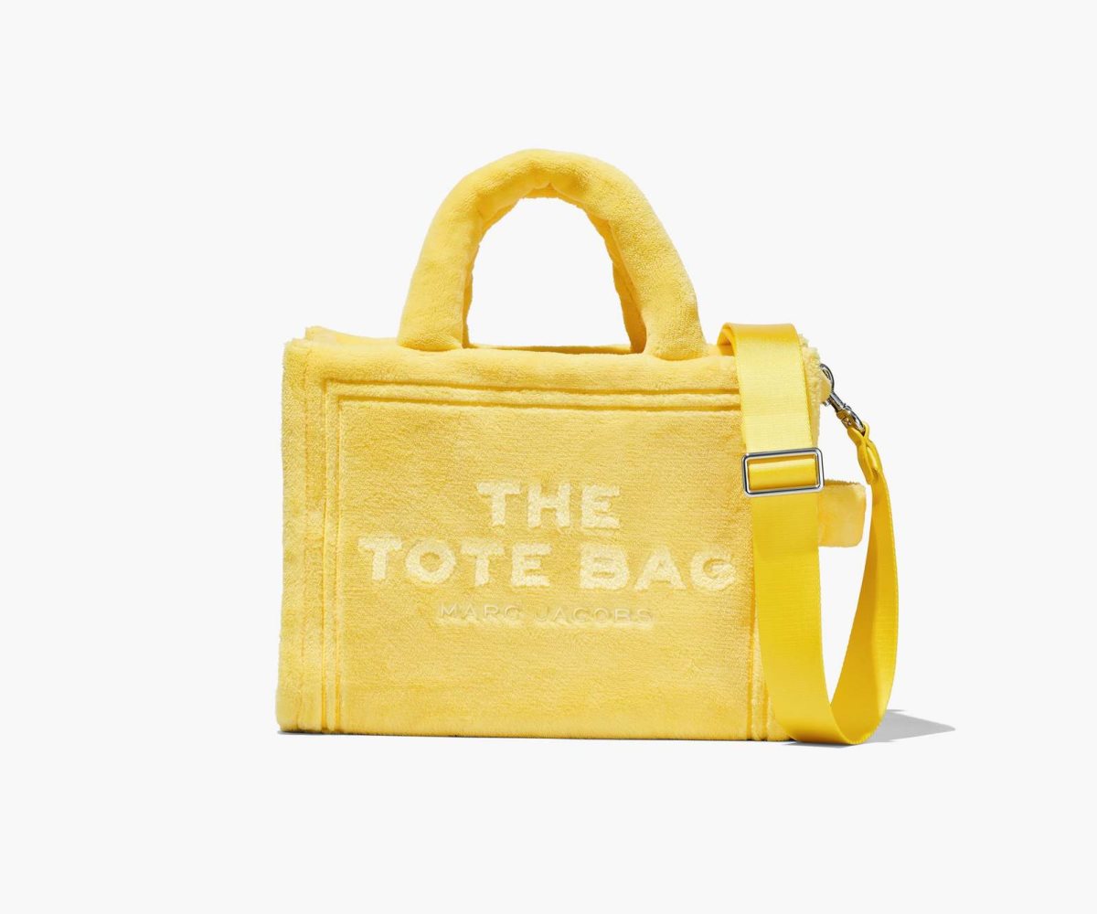 Marc Jacobs Terry Medium Tote Bag Yellow | SOI-371549