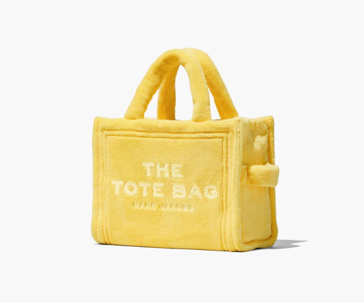 Marc Jacobs Terry Medium Tote Bag Yellow | SOI-371549