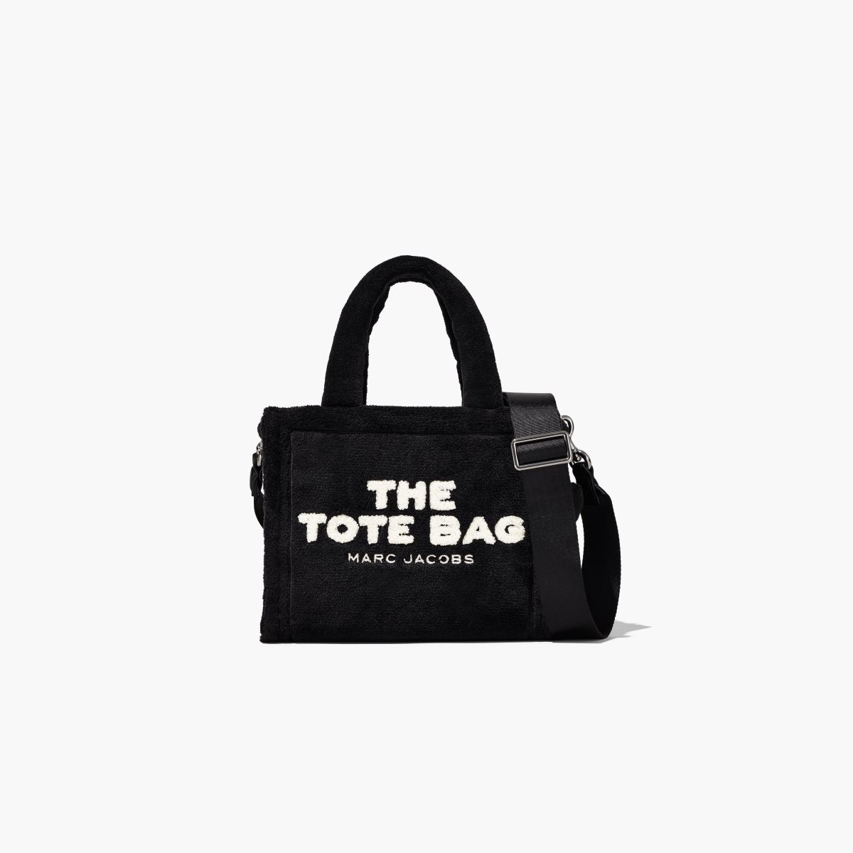 Marc Jacobs Terry Mini Tote Bag Black | HVU-853269