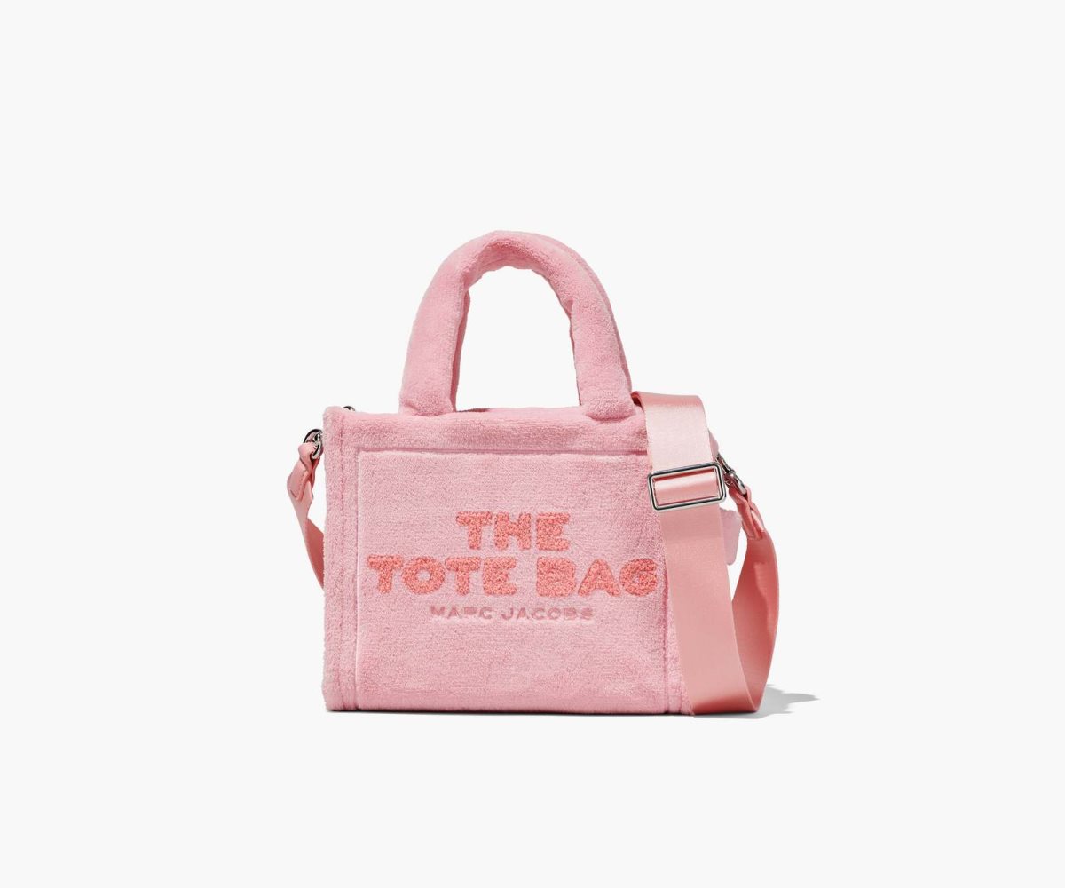 Marc Jacobs Terry Mini Tote Bag Light Pink | ATR-132697