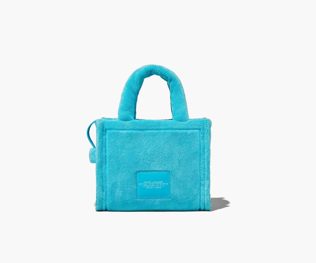 Marc Jacobs Terry Mini Tote Bag Pool | MKQ-673024