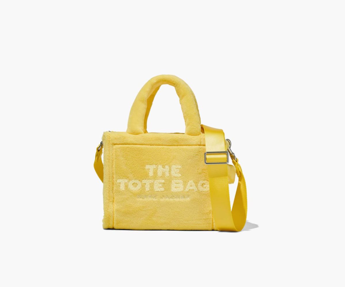 Marc Jacobs Terry Mini Tote Bag Yellow | FSH-482561