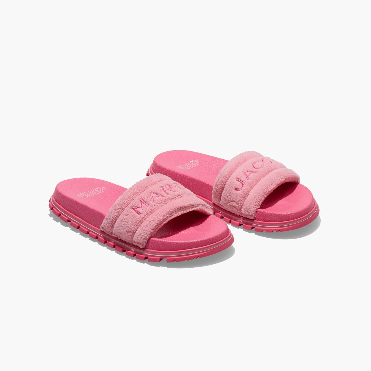 Marc Jacobs Terry Slide Quartz Pink | HVY-843906