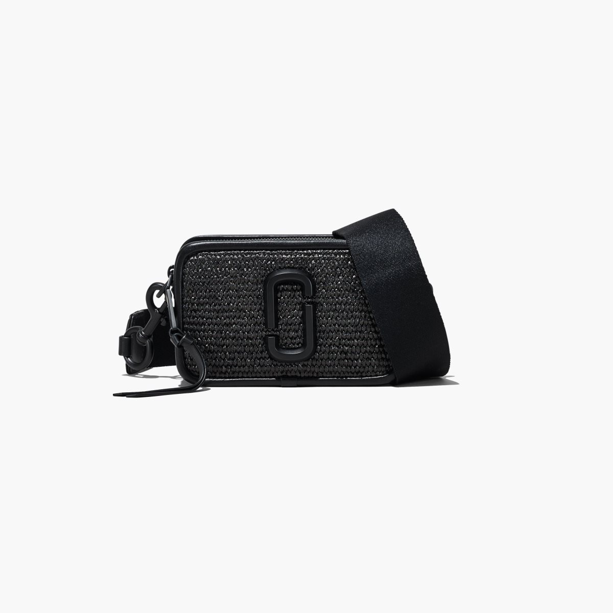 Marc Jacobs Woven DTM Snapshot Black | NGY-367250