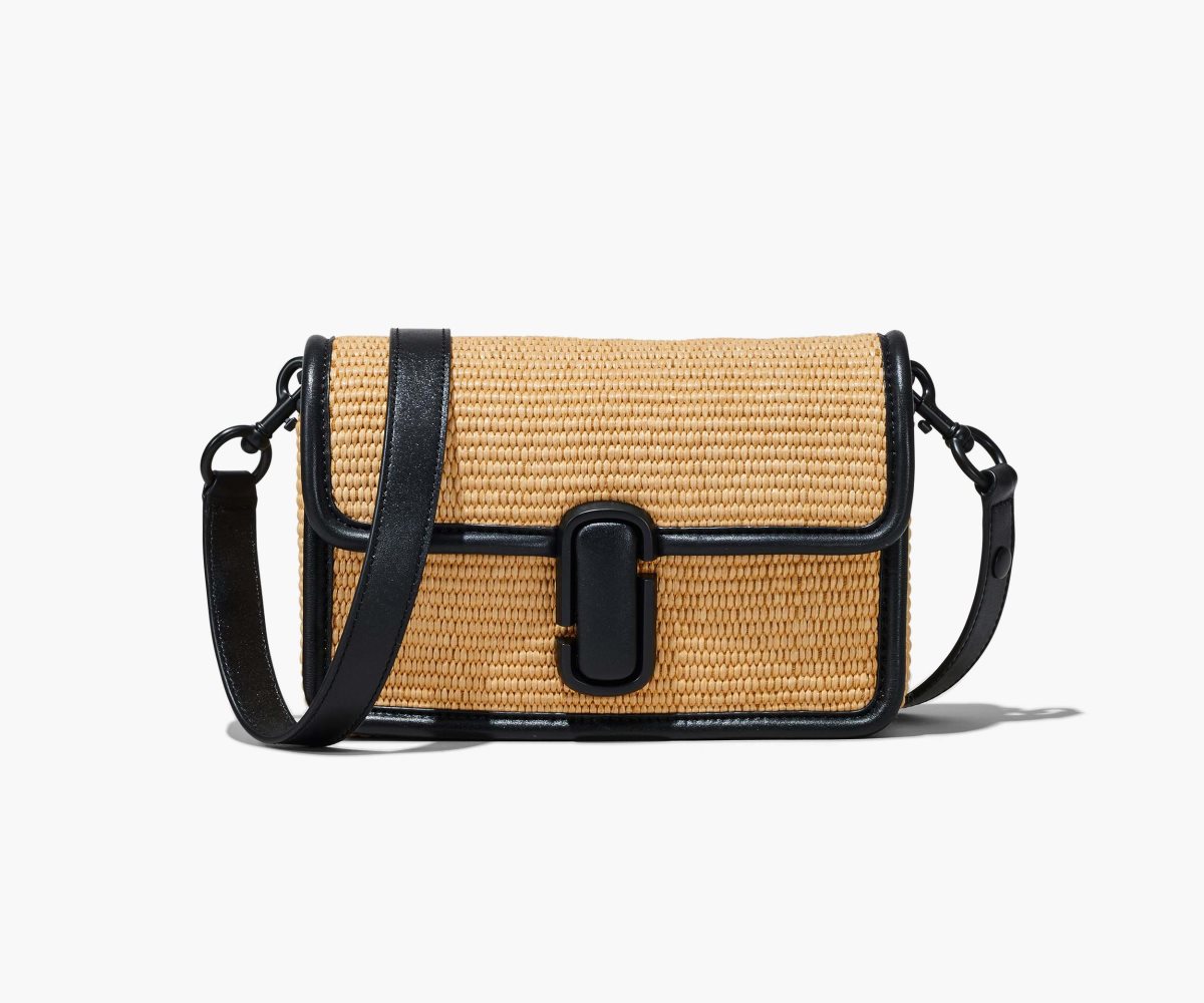 Marc Jacobs Woven J Marc Shoulder Bag Natural | IHY-392781