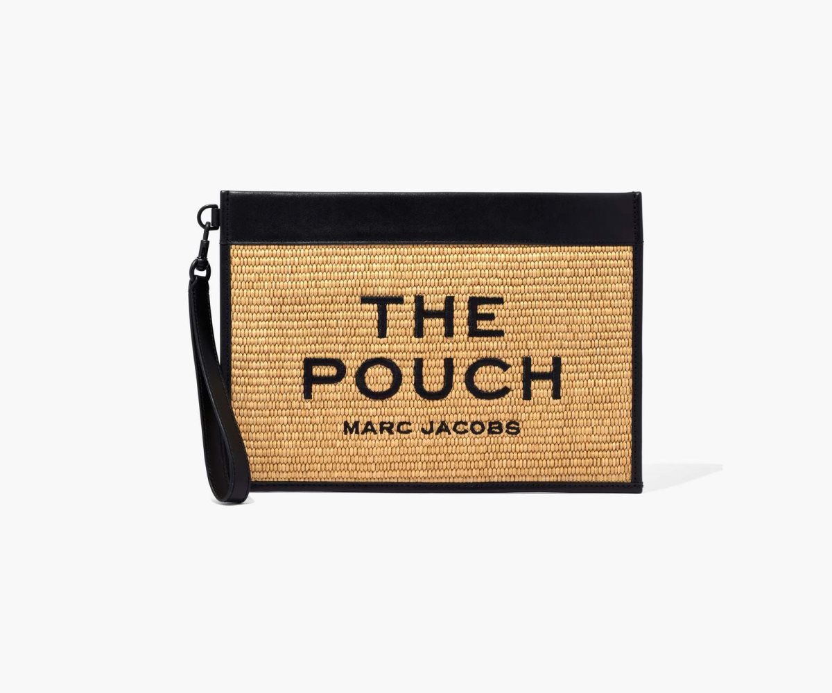 Marc Jacobs Woven Large Wristlet Natural | EKT-619430