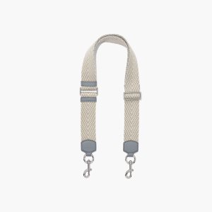 Marc Jacobs Arrow Webbing Strap Wolf Grey Multi | MOC-537042