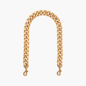 Marc Jacobs Chainlink Shoulder Strap Gold | UXS-065928