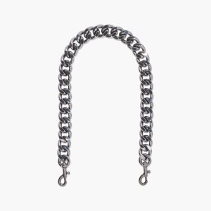 Marc Jacobs Chainlink Shoulder Strap Gunmetal | ENC-361892